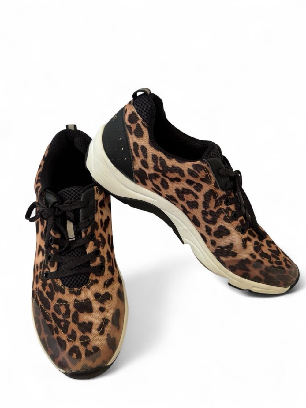Vionic Leopard-Print Women's Sneakers Sz 8, 335 Tourney